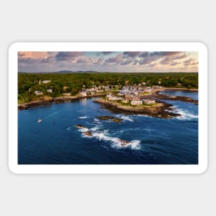 Looking into Perkins Cove Sticker